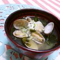 赤い電話's cooksnap of when they made あさりの味噌汁＊砂出し.