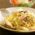 うさぎのシーマ's cooksnap of when they made しらすとねぎの和風ペペロン♪.