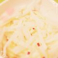 Emiii28's cooksnap of when they made 大根とりんごの胡麻マヨサラダ.