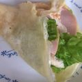 てぃるてぃー's cooksnap of when they made ＊すぐ出来！ごちそうサラダクレープ＊.