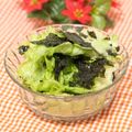 ぽっぽぺぺ's cooksnap of when they made さっぱり♪韓国風レタスと海苔のサラダ.