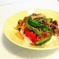 masabagel's cooksnap of when they made 照り照りこく旨！韓国風牛丼.