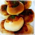ごまぞうさん。's cooksnap of when they made ＨＢで作った生地で焼きそばパン♪.