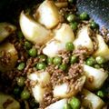 かおりんリンゴ's cooksnap of when they made 新じゃがとグリンピースのそぼろ煮.