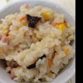ebiholic's cooksnap of when they made 余ったお餅で☆中華おこわ風.