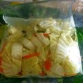 jellych's cooksnap of when they made 漬け物？超簡単白菜と塩昆布.
