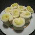 あさしし's cooksnap of when they made さつま芋♥♡くるくるロールサンド.