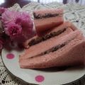 ☆むさし☆'s cooksnap of when they made クリチ＆餡のふんわりスティツクサンド.