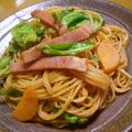 marilin36's cooksnap of when they made しろさんのナポリタン♪.