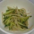 きゃりーぃ's cooksnap of when they made もやしときゅうりのごま和え.