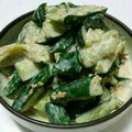 macco1018's cooksnap of when they made 叩ききゅうりの味噌マヨ和え.