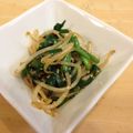 コルとチョコ's cooksnap of when they made ！もやしとニラのピリ辛ナムル！.