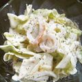 みろろみー's cooksnap of when they made 春キャベツとちくわの梅マヨサラダ.