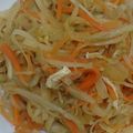 den0131's cooksnap of when they made 簡単！たっぷり根菜の炒めなます.