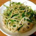 雲の平's cooksnap of when they made 根菜のごま酢サラダ✱.