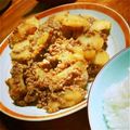 いちちん's cooksnap of when they made 里芋とひき肉の豆板醤煮.