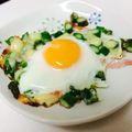 sugi18sugi's cooksnap of when they made 朝食にぴったり☆　アスパラの半熟卵のせ.