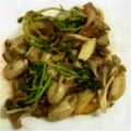 ちよちゃんこ's cooksnap of when they made カボス香る 牡蠣ときのこの炒めもの.