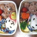 丸田ひな子's cooksnap of when they made サツマイモのヒヨコ　キャラ弁.