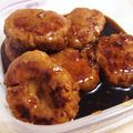 misa122122's cooksnap of when they made 卯の花リメイクで照焼ハンバーグ☆.