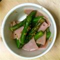 黒犬のミケ's cooksnap of when they made アスパラのマスタード和え.