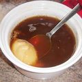 HinodeCafe's cooksnap of when they made 香港の「糖水」ー茶葉蛋糖水.