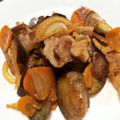 kuro0212's cooksnap of when they made ◆短時間！お茄子と豚肉のオイスター炒め◆.