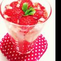 エピこまめ's cooksnap of when they made ほんのりピンク♡苺サイダー.