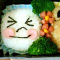 ♥くすくすさち♥'s cooksnap of when they made キャラ弁lineムーン.