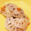 ナミヤ's cooksnap of when they made ☆サクサクなレンコンチーズピザ☆.