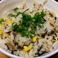 JunpJump's cooksnap of when they made 牛玉ひじき混ぜご飯。.