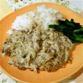 megmegchan's cooksnap of when they made 15分でカフェ飯♪牛肉のクリームシチュー.