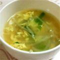 oおれんじo's cooksnap of when they made ニラとモヤシの中華スープ.