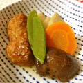 なぽこっこ's cooksnap of when they made 筍の穂先と枝豆がんもの煮物.