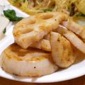 うさぎのまめすけ's cooksnap of when they made レンコンのオリーブオイル焼き.