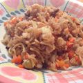 ゆりまる2011's cooksnap of when they made 残りご飯がご馳走に☆そばめし☆.