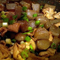 Chippora's cooksnap of when they made 水煮筍とこんにゃくの煮物風炒め.