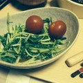 ぶぶk's cooksnap of when they made 水菜のからし和え☆.