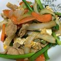 55うらら's cooksnap of when they made 栄養満点！豚肉とほうれん草の玉子とじ.