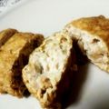 nora（¨）'s cooksnap of when they made 油揚げにもやしと鶏肉つめちゃいました♪.
