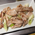 cocoron734's cooksnap of when they made 【農家のレシピ】長ネギとせせりの炒め物.