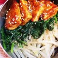 s_eyes's cooksnap of when they made 激安！コチュ照り❃豆腐丼.