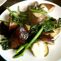 umespa's cooksnap of when they made 茄子とほうれん草のチーズ炒め.