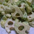 conn's cooksnap of when they made れんこんとアボカドのサラダ.