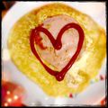 d080b's cooksnap of when they made 朝食にぴったり☆ハムチーズのホットケーキ.