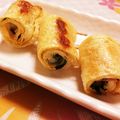 ふくふく45's cooksnap of when they made 油揚げのハムしそチーズ巻き.