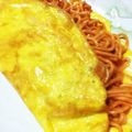 こねこねこー's cooksnap of when they made 早業簡単✿チーズオムレットナポリタン✿.
