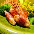 まりみぃ's cooksnap of when they made お弁当に☆ﾍﾞｰｺﾝでｻｻﾐ巻き♪.