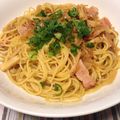 go_tep_go's cooksnap of when they made 麺つゆで簡単和風パスタ.