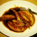 渡会翠葉's cooksnap of when they made ラム酒でフライさせたフライドバナナ.